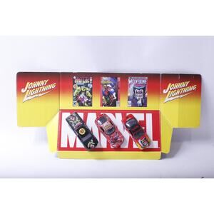Johnny Lightning, Marvel Character, Cars, Hulk, Spiderman, Wolverine, Toy